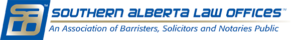 Southern Alberta Law Offices - An Association of Barristers, Solicitors and Notaries Public